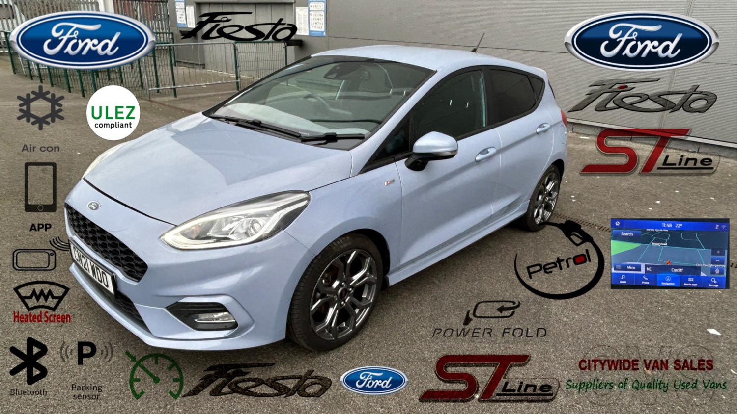 2021 used Ford Fiesta 1.0 EcoBoost 95 ST-Line Edition 5dr