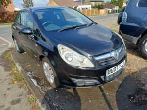 2007 07 Vauxhall Corsa 1.4i 16V Club 3dr [AC] 3 Doors HATCHBACK