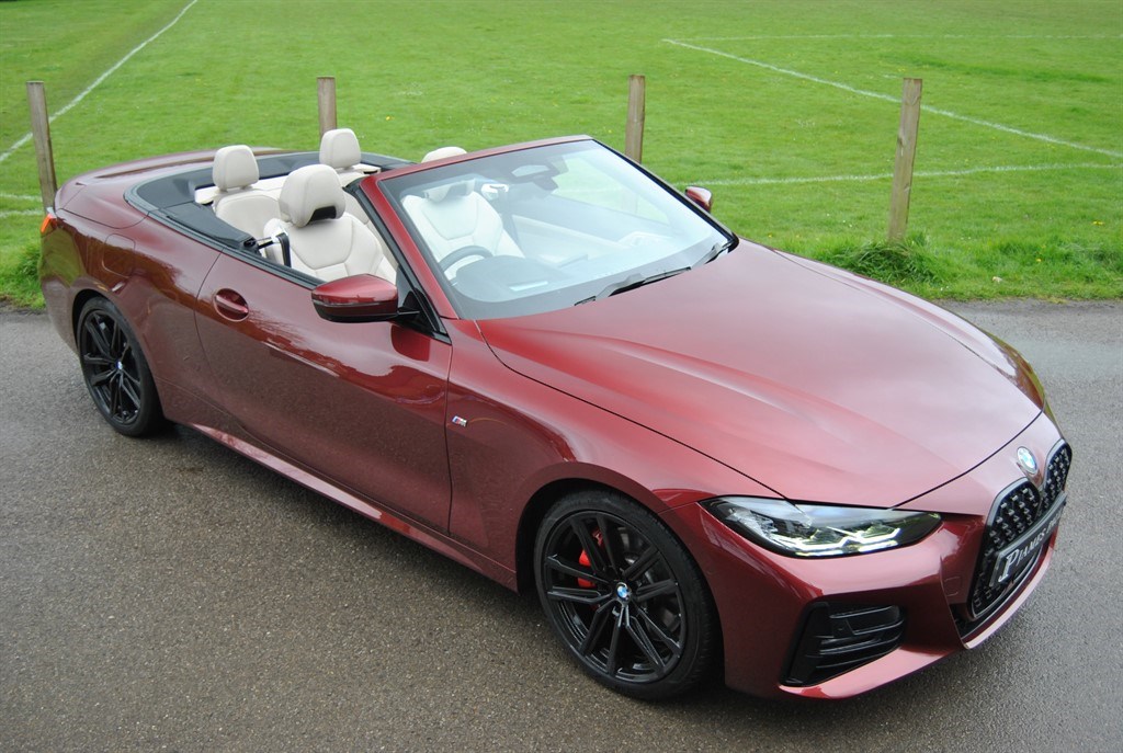 2021 used BMW 4 Series 2.0 M Sport Convertible 2dr Petrol Auto Euro 6 (s/s) (258 ps)
