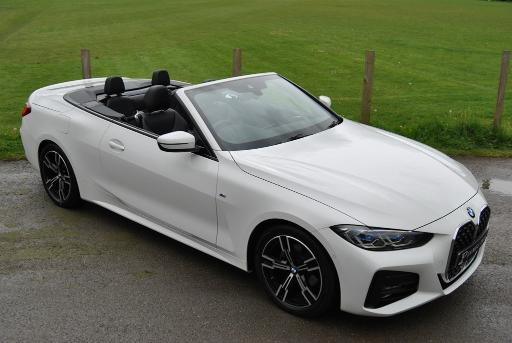 2022 used BMW 4 Series 2.0 M Sport Convertible 2dr Petrol Auto Euro 6 (s/s) (184 ps)