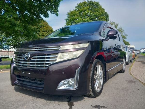2011 Nissan ELGRAND TE52 2.5 TE52 AUTOMATIC - NEW IMPORT - RARE COLOUR - REVERSE CAMERA For Sale In Swansea, Swansea