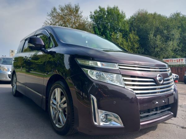 2011 Nissan ELGRAND TE52 2.5 TE52 AUTOMATIC - NEW IMPORT - RARE COLOUR - REVERSE CAMERA For Sale In Swansea, Swansea