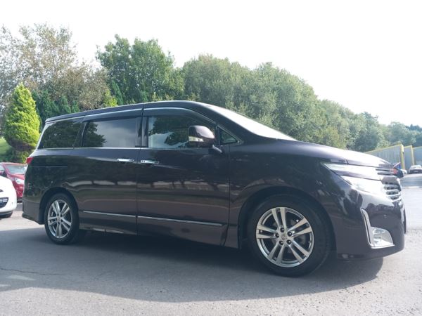 2011 Nissan ELGRAND TE52 2.5 TE52 AUTOMATIC - NEW IMPORT - RARE COLOUR - REVERSE CAMERA For Sale In Swansea, Swansea