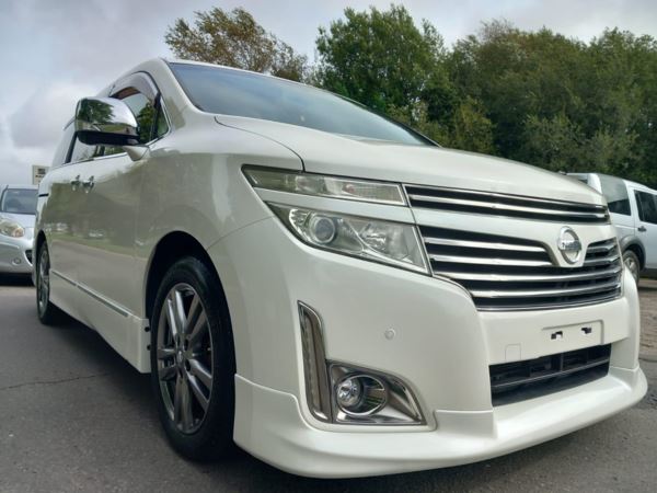 2012 Nissan Elgrand 2.5 AUTOMATIC TE52 - LEATHER - NEW IMPORT For Sale In Swansea, Swansea
