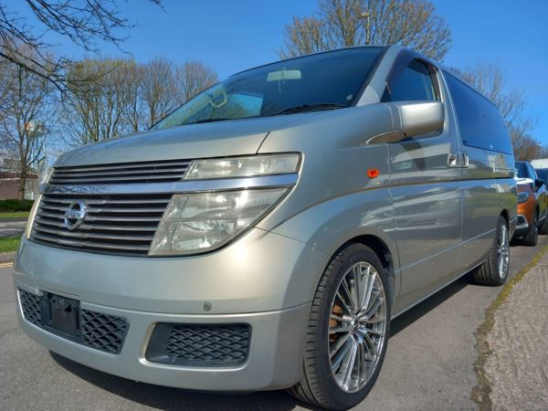 2004 Nissan Elgrand 3.5 AUTO - DOUBLE POWER DOORS - 49,000 MILES - 49K For Sale In Swansea, Swansea