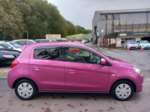 2012 Mitsubishi Mirage 1.0 AUTOMATIC - BARBIE PINK - VERY RARE COLOUR - PINK For Sale In Swansea, Swansea