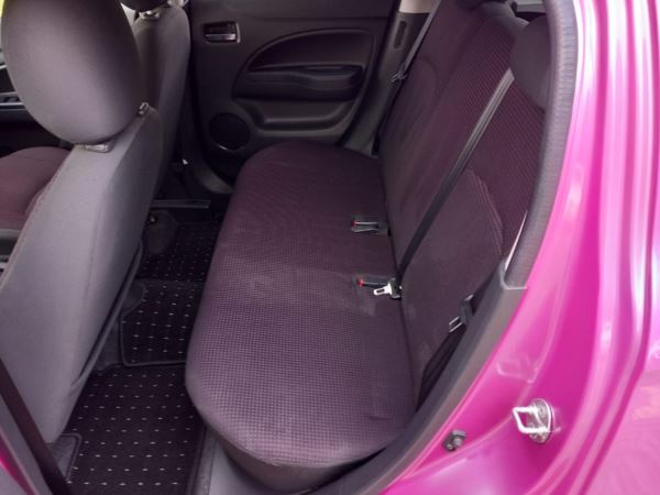 2012 Mitsubishi Mirage 1.0 AUTOMATIC - BARBIE PINK - VERY RARE COLOUR - PINK For Sale In Swansea, Swansea