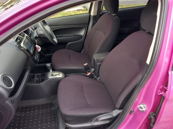 2012 Mitsubishi Mirage 1.0 AUTOMATIC - BARBIE PINK - VERY RARE COLOUR - PINK For Sale In Swansea, Swansea
