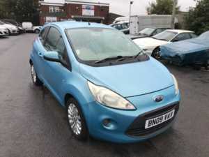 2009 09 Ford KA 1.2 Zetec 3 Door 3 Doors HATCHBACK