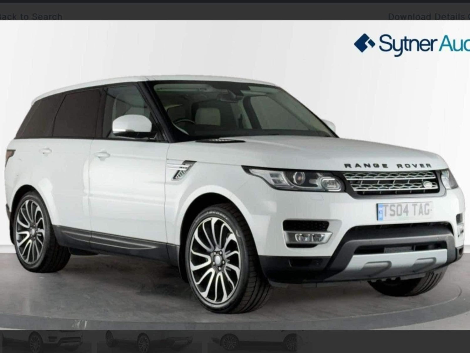 Land Rover Range Rover Sport Listing Image