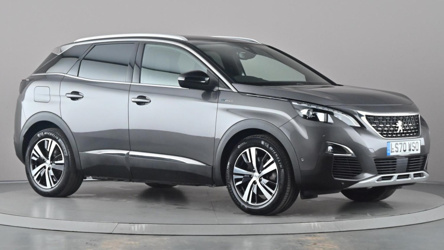 2020 used Peugeot 3008 1.6 13.2kWh GT Line e-EAT 4WD Euro 6 (s/s) 5dr Auto