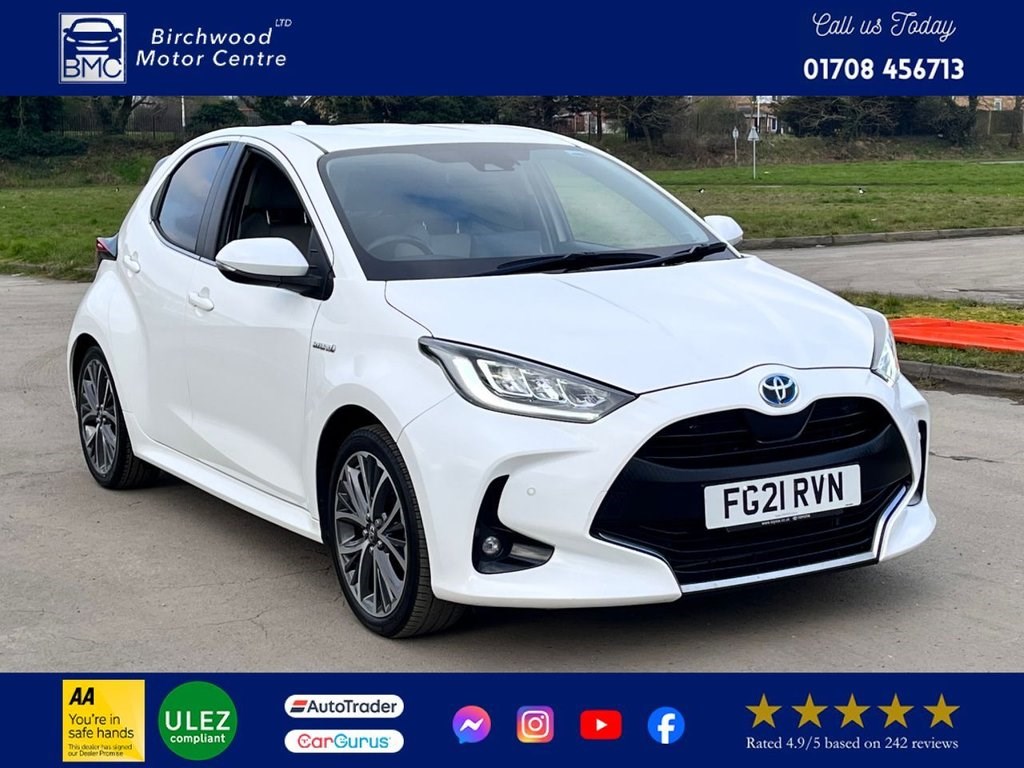 2021 used Toyota Yaris 1.5 EXCEL FHEV 5d 114 BHP, FULL SERVICE HISTORY!