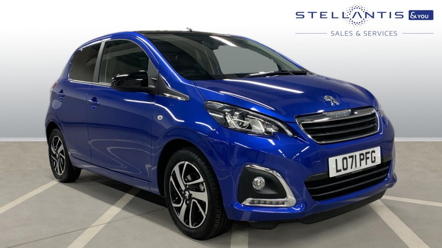 2022 used Peugeot 108 1.0 Allure Euro 6 (s/s) 5dr