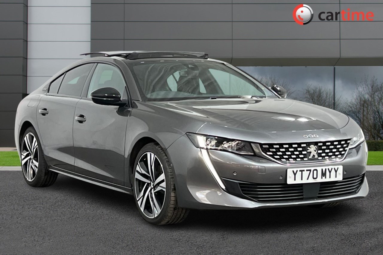 2020 used Peugeot 508 1.5 BLUEHDI S/S GT LINE 5d 129 BHP 360 Camera, 10-Inch Touchscreen, DAB Dig