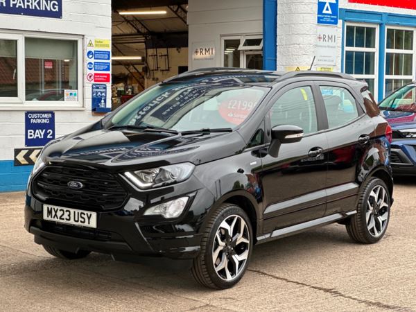 2023 (23) Ford Ecosport 1.0 EcoBoost 125 ST-Line 5dr, UNDER 1350 MILES, MARCH 2026 FORD WARRANTY, For Sale In Richmond, North Yorkshire