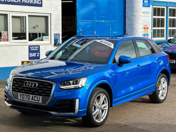 2020 (70) Audi Q2 30 TDI S Line 5dr, UNDER 8300 MILES, FULL AUDI SERVICE HISTORY, For Sale In Richmond, North Yorkshire