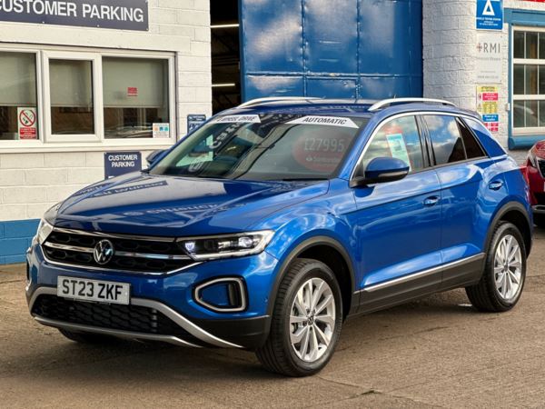 Used Volkswagen T-Roc 2.0 TSI 4MOTION Style 5dr DSG, UNDER 400 MILES, JULY  2026 VW WARRANTY, 5 Doors HATCHBACK for sale in Richmond, North Yorkshire -  Catterick Service Station