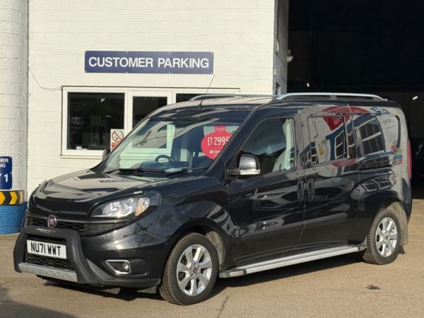 2021 (71) Fiat Doblo 1.6 Multijet 16V 120 Tecnico Passenger Van S/S, UNDER 20800 MILES, For Sale In Richmond, North Yorkshire
