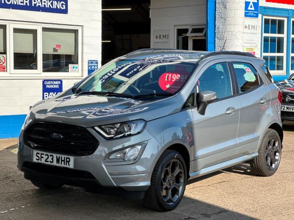 2023 (23) Ford Ecosport 1.0 EcoBoost 125 ST-Line 5dr, UNDER 3400 MILES, MARCH 2026 FORD WARRANTY, For Sale In Richmond, North Yorkshire