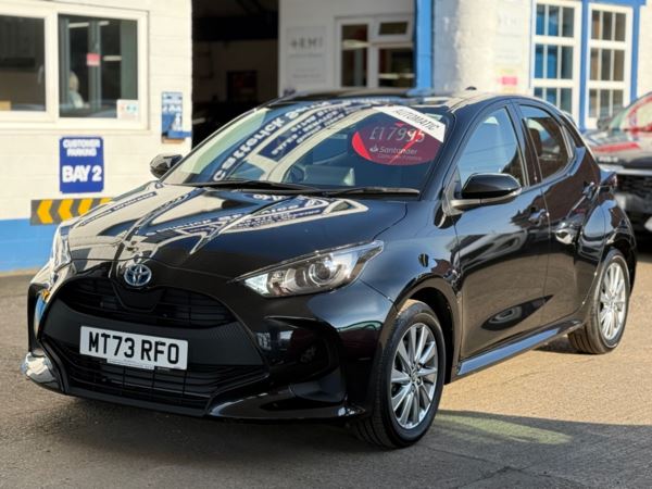 2023 (73) Toyota Yaris 1.5 Hybrid Icon 5dr CVT, UNDER 150 MILES, FULL TOYOTA SERVICE HISTORY, For Sale In Richmond, North Yorkshire