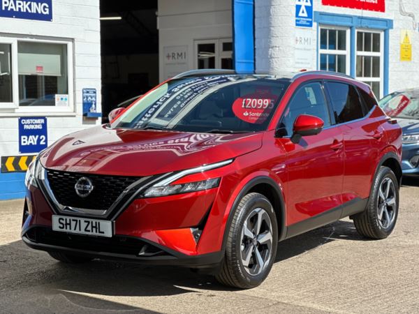 2021 (71) Nissan Qashqai 1.3 DiG-T MH N-Connecta 5dr, UNDER 975 MILES, FULL NISSAN SERVICE HISTORY, For Sale In Richmond, North Yorkshire