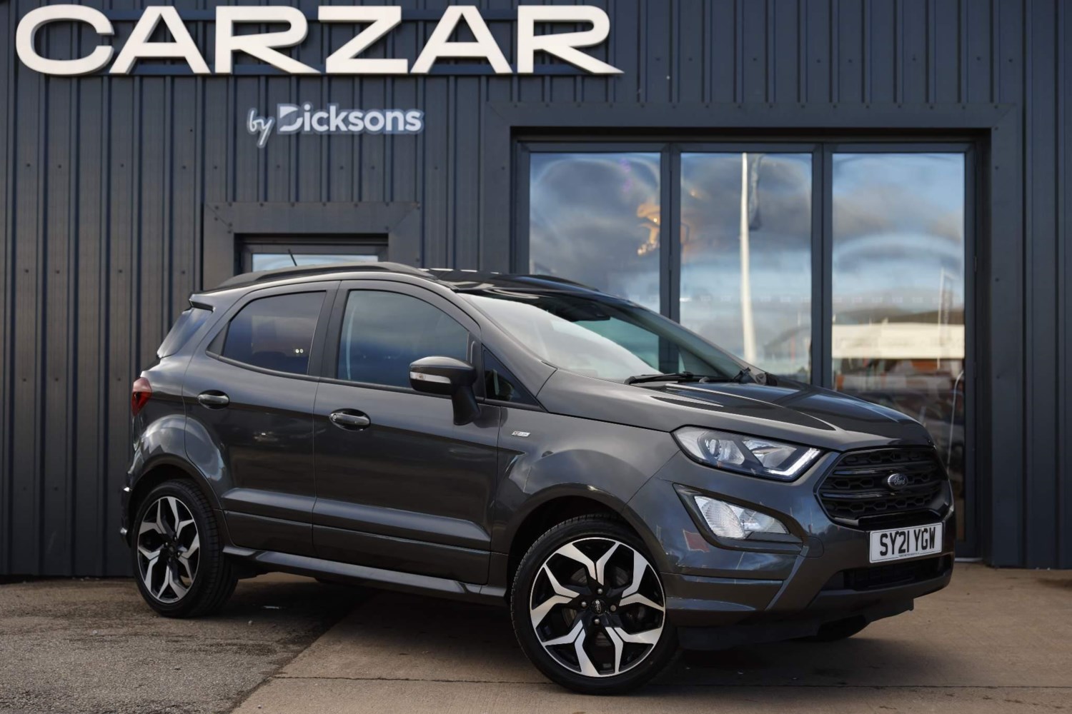 2021 used Ford Ecosport 1.0T EcoBoost GPF ST-Line SUV 5dr Petrol Manual Euro 6 (s/s) (140 ps)