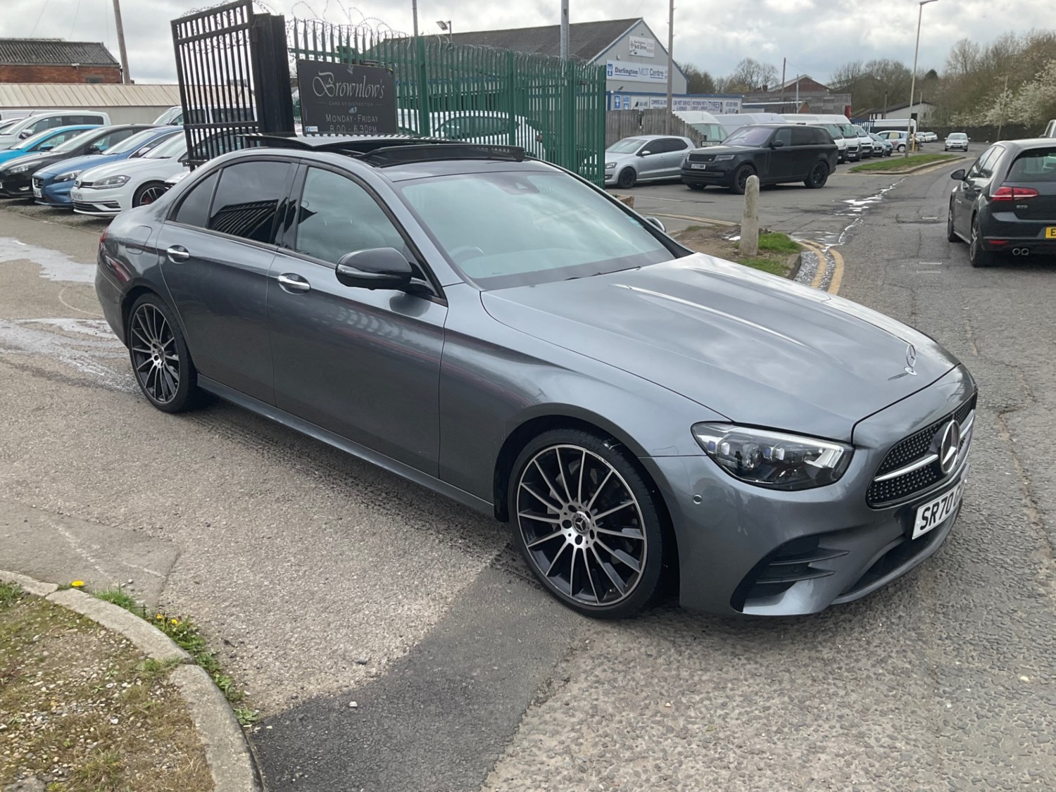 2020 used Mercedes-Benz E Class E220d AMG Line Night Edition Prem + 4dr 9G-Tronic 70 PLATE 46000 MILES