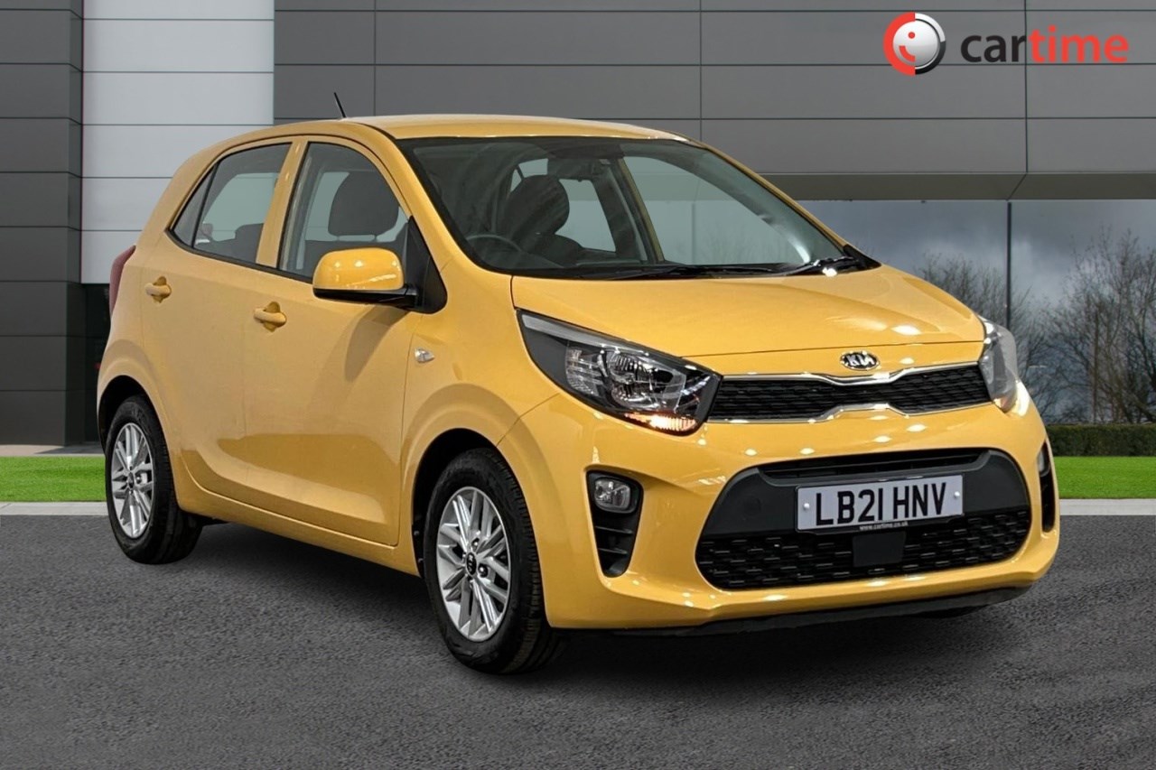 2021 used Kia Picanto 1.0 2 5d 66 BHP Electric Mirrors, Air Conditioning, Bluetooth, Heated Rear