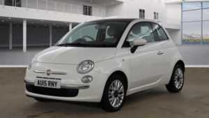 2015 15 Fiat 500 1.2 Lounge 3dr [Start Stop] 3 Doors HATCHBACK