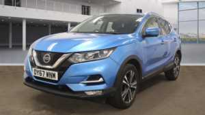 2017 67 Nissan Qashqai 1.2 DiG-T N-Connecta 5dr Xtronic 5 Doors HATCHBACK