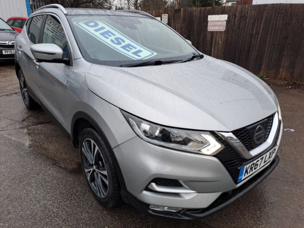 2017 (67) Nissan Qashqai 1.5 dCi N-Connecta 5dr For Sale In Chesterfield, Derbyshire