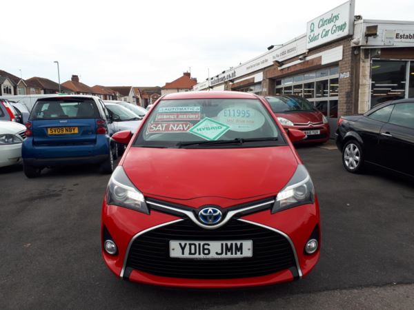 2016 (16) Toyota Yaris 1.5 Hybrid Excel CVT Automatic 5-Door From £11,195 + Retail Package For Sale In Near Blackpool, Lancashire