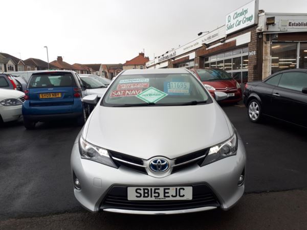 2015 (15) Toyota Auris 1.8 VVTi Hybrid Icon+ CVT Automatic 5-Door From £10,895 + Retail Package For Sale In Near Blackpool, Lancashire