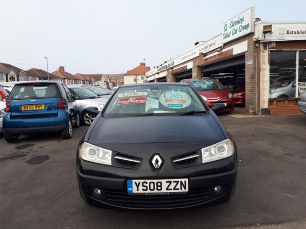 2008 (08) Renault Megane CC 1.5 dCi Diesel Dynamique Hardtop Convertible From £2695 + Retail Package For Sale In Near Blackpool, Lancashire