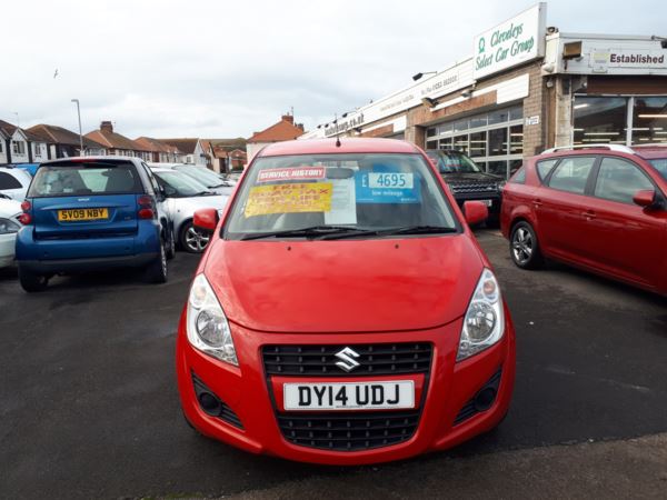 2014 (14) Suzuki Splash 1.0 SZ2 5-Door From £3,495 + Retail Package For Sale In Near Blackpool, Lancashire