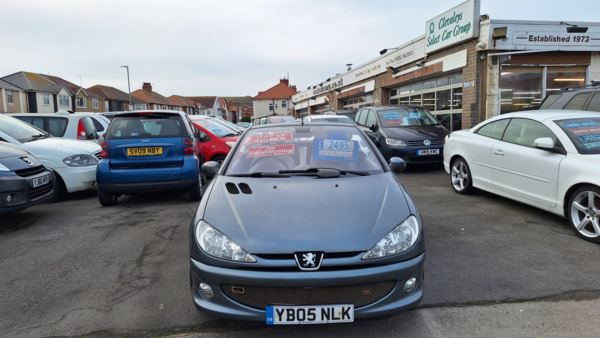 2005 (05) Peugeot 206 CC 1.6 Allure Hardtop Convertible From £1,695 + Retail Package For Sale In Near Blackpool, Lancashire