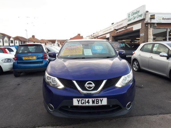 2014 (14) Nissan Qashqai 1.5 dCi Diesel Acenta Premium 5-Door From £8,995 + Retail Package For Sale In Near Blackpool, Lancashire
