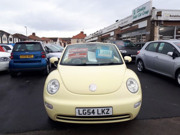 2004 (54) Volkswagen Beetle 1.6 Convertible From £3,195 + Retail Package For Sale In Near Blackpool, Lancashire
