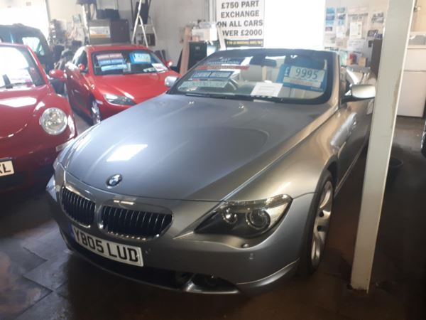 2005 (05) BMW 6 Series 645 Ci 4.4 V8 Convertible Automatic From £9,195 + Retail Package For Sale In Near Blackpool, Lancashire