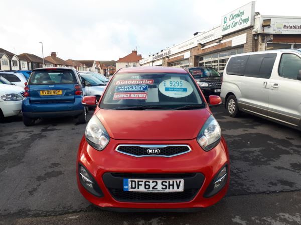 2013 (62) Kia Picanto '2' 1.25 Automatic 5-Door From £8,395 + Retail Package For Sale In Near Blackpool, Lancashire