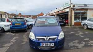 2009 58 Vauxhall Zafira 1.6 Exclusiv 7 Seater 5-Door From £2,795 + Retail Package 5 Doors MPV