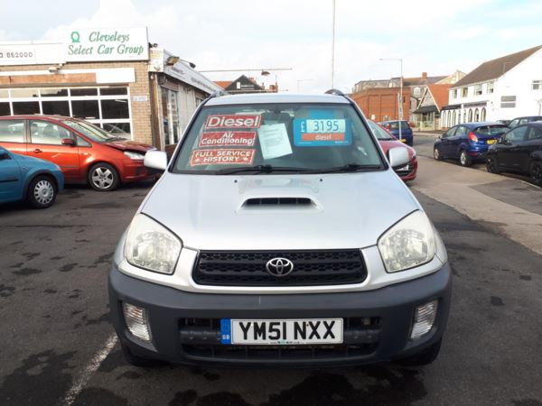 2002 (51) Toyota Rav 4 NV 2.0 D-4D Diesel 3-Door From £2,695 + Retail Package For Sale In Near Blackpool, Lancashire