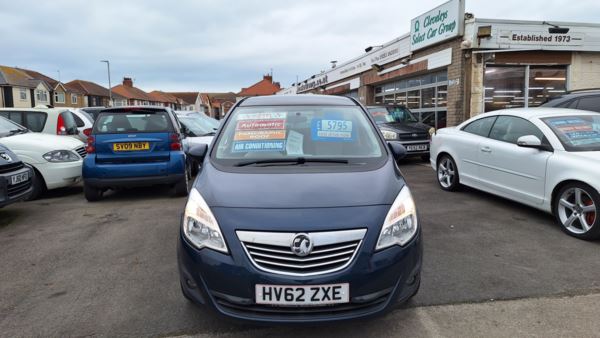 2012 (62) Vauxhall Meriva SE 1.7 CDTi Diesel Automatic 5-Door From £4,995 + Retail Package For Sale In Near Blackpool, Lancashire
