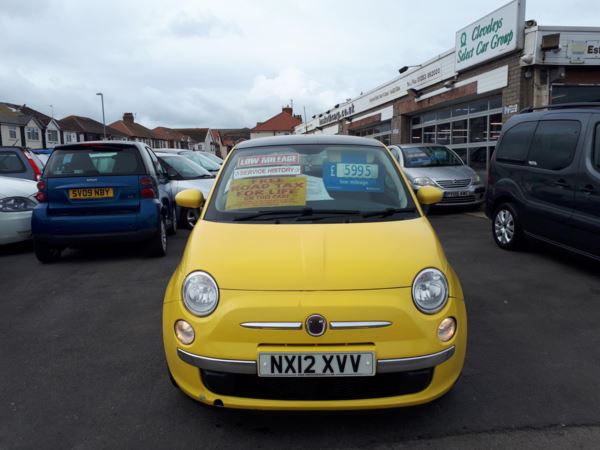 2012 (12) Fiat 500 1.2 Lounge 3-Door From £5,195 + Retail Package For Sale In Near Blackpool, Lancashire