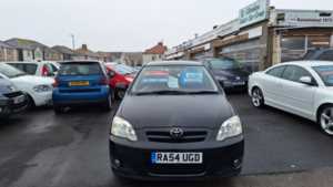 2004 54 Toyota Corolla 1.6 VVT-i T3 Automatic 5-Door From £3,495 + Retail Package 5 Doors HATCHBACK