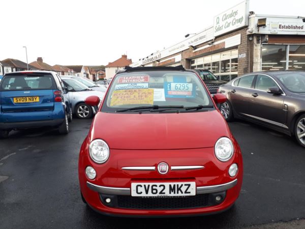 2012 (62) Fiat 500C 1.2 Lounge Convertible From £5,495 + Retail Package For Sale In Near Blackpool, Lancashire