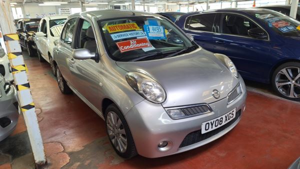 2008 (08) Nissan Micra 1.4 Active Luxury Automatic 5-Door From £3,695 + Retail Package For Sale In Near Blackpool, Lancashire