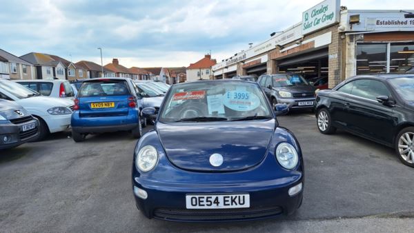 2004 (54) Volkswagen Beetle 2.0 Convertible From £3,195 + Retail Package For Sale In Near Blackpool, Lancashire