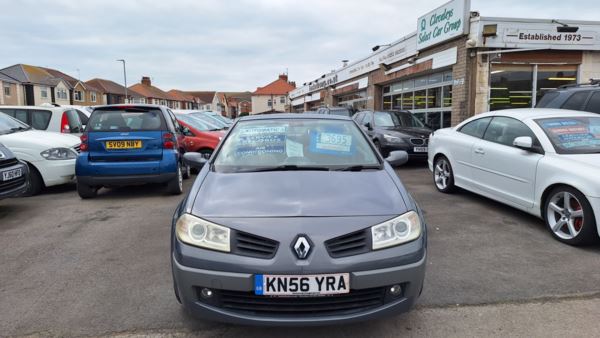 2006 (56) Renault Megane CC 1.6 Dynamique Automatic Hardtop Convertible From £2,895 + Retail Package For Sale In Near Blackpool, Lancashire