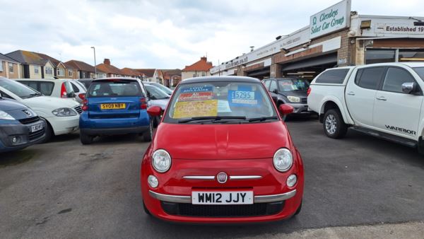 2012 (12) Fiat 500 1.2 Lounge 3-Door From £4,495 + Retail Package For Sale In Near Blackpool, Lancashire